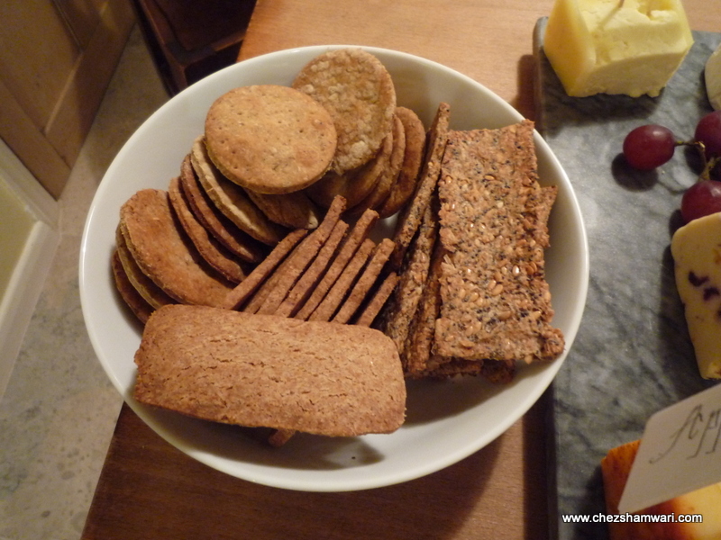 Homemade crackers - Asian Spice Crackers, Multi Seed Crackers, Spelt Biscuits