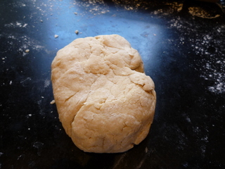 Recombine any left over dough and roll again and cut out further rounds
