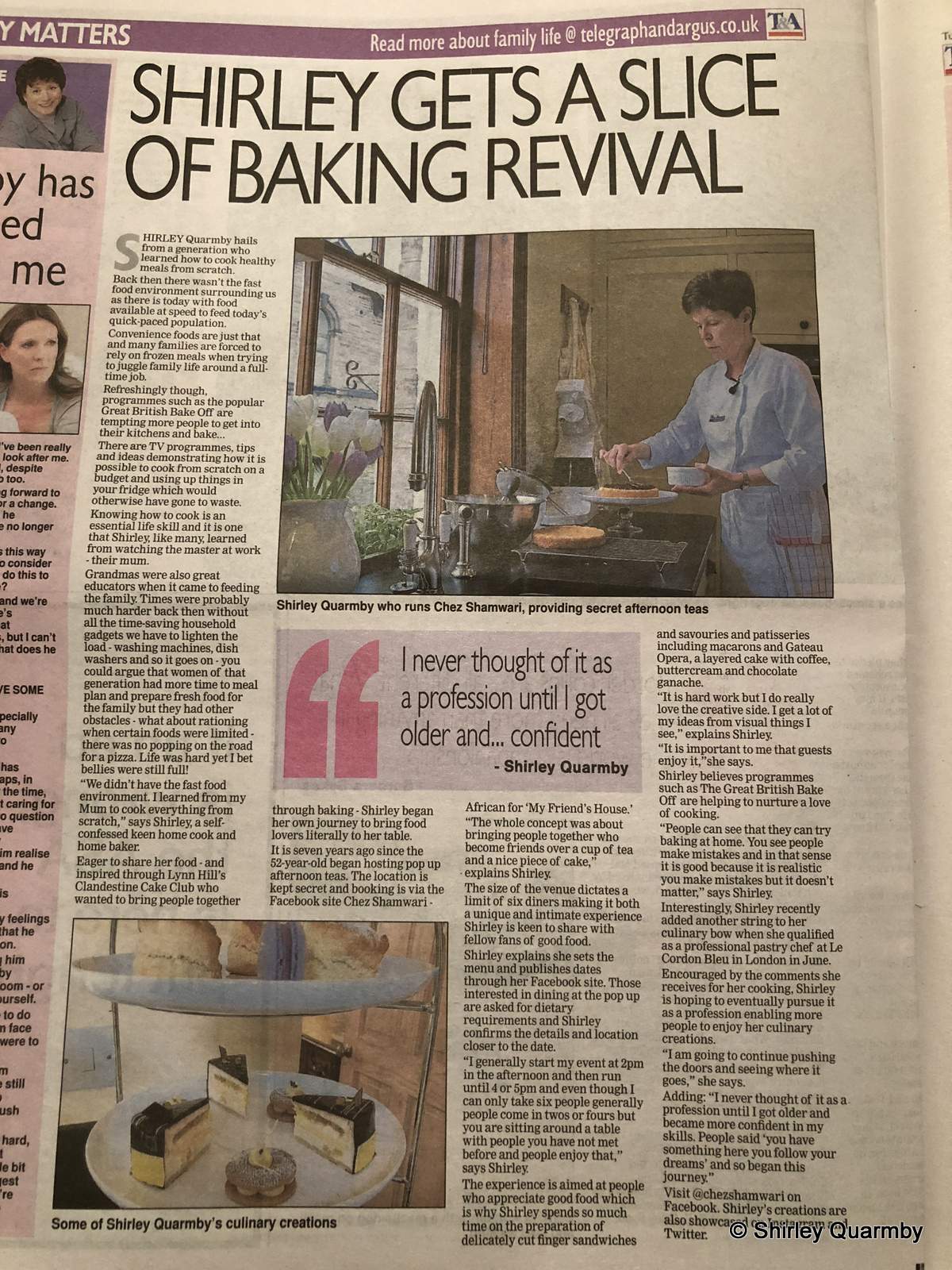 Telegraph &amp; Argus article 23 October 2018